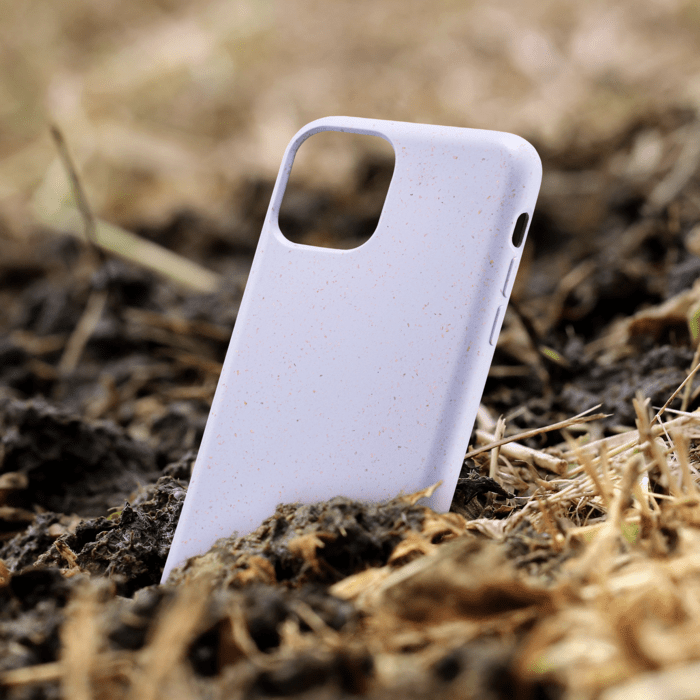 Vegan Bio 100% Zero Waste Antibacterial Case for Apple iPhone 12/12 Pro,  Acai Purple | The Kase