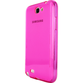 Coque pour Samsung Galaxy Note 2, silicone Rose