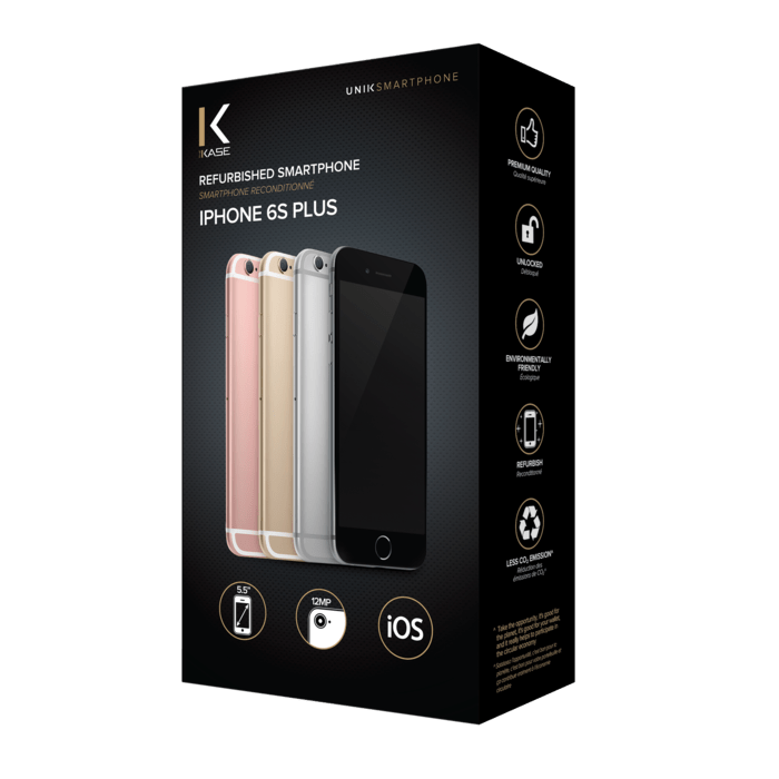 iPhone 6s Plus reconditionné 32 Go, Gris sidéral, débloqué