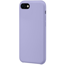 (Special Edition) Coque en Gel de Silicone Doux pour Apple iPhone 7/8/SE 2020/SE 2022, Violet Lilas