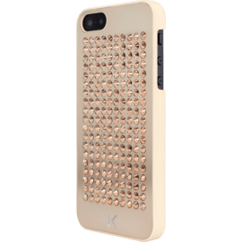 Coque ornée de cristaux Swarovski pour Apple iPhone 5/5s/SE, Or