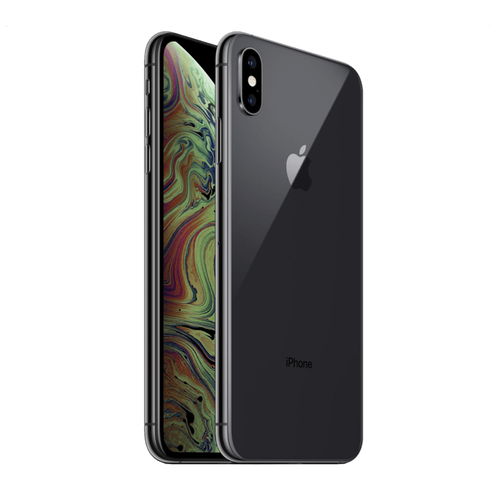 iPhone XS Max reconditionn&eacute; 256 Go, Gris sid&eacute;ral, d&eacute;bloqu&eacute;