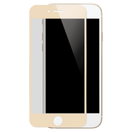 Case Full Coverage Tempered Glass Screen Protector for iPhone 6/6s, Gold