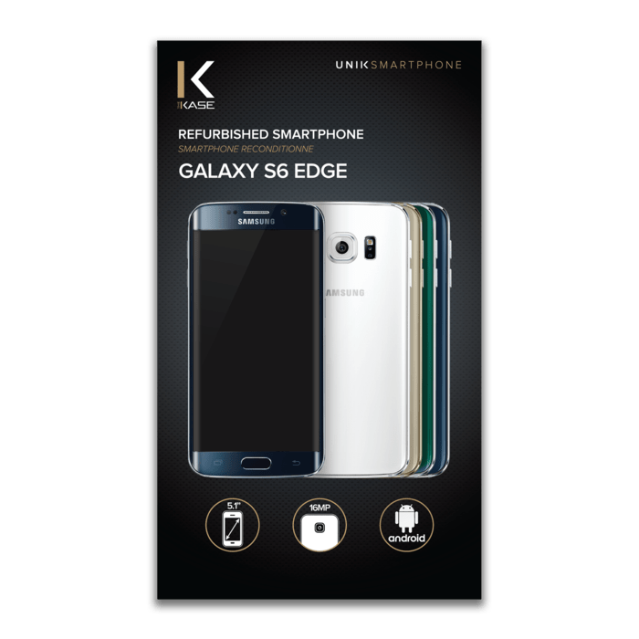 Galaxy S6 Edge reconditionn&eacute; 32 Go, Or, d&eacute;bloqu&eacute;