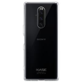 Coque hybride invisible pour Sony Xperia 1, Transparent