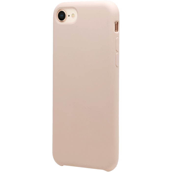 (Edition spéciale) Coque en Gel de Silicone Doux pour Apple iPhone 7/8/SE 2020/SE 2022, Rose Sable