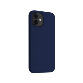 Anti-Shock Soft Gel Silicone Case for Apple iPhone 12 mini, Oxford Blue