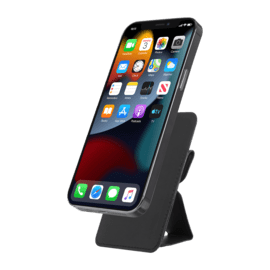 MagSnap Magnetic Stand & Card Wallet, Midnight Black