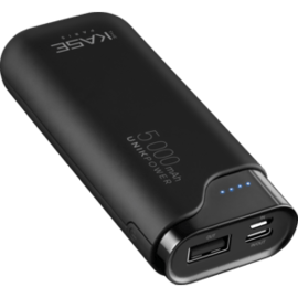 PowerHouse universelle batterie externe 2.0 5000mAh, Noir