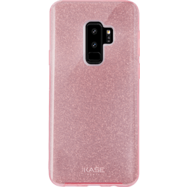 Case Sparkly Glitter Slim Case for Samsung Galaxy S9+, Rose Gold