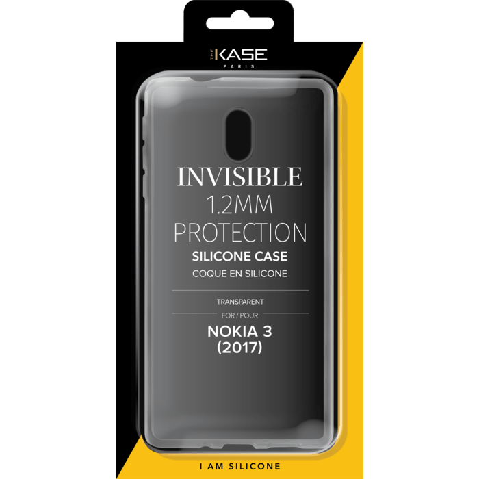 Coque Slim Invisible pour Nokia 3 (2017) 1,2mm, Transparent