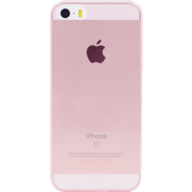 Coque pour Apple iPhone 5/5s/SE, Ultra Slim 0,6mm Transparent Rose