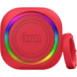 Altoparlante portatile Bluetooth Airbeat-30 con vivavoce, rosso