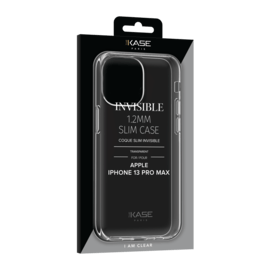 Coque Slim Invisible pour Apple iPhone 13 Pro Max 1,2mm, Transparente