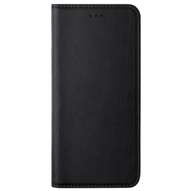 Coque clapet folio avec fente pour cartes & support pour Samsung Galaxy J6 2018 , Noir