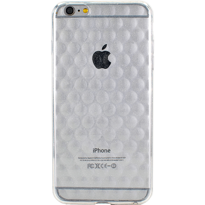 Coque Bulle silicone pour Apple iPhone 6 Plus/6s Plus, Transparent