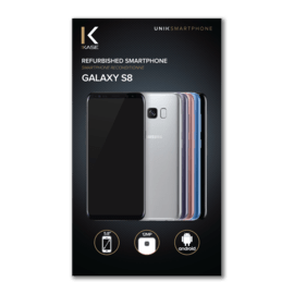 Galaxy S8 reconditionn&eacute; 64 Go, Argent, d&eacute;bloqu&eacute;