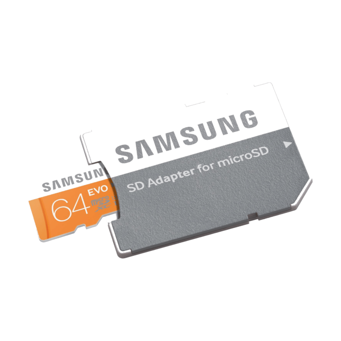 Micro SD EVO 64 Go + adaptateur SD
