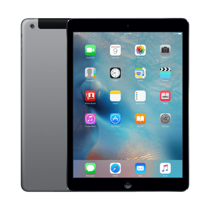 iPad Air reconditionné 16 Go, Gris sidéral, débloqué
