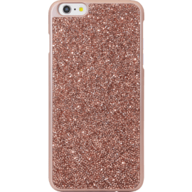 Coque Bling Strass pour Apple iPhone 6 Plus/6s Plus, Or Rose