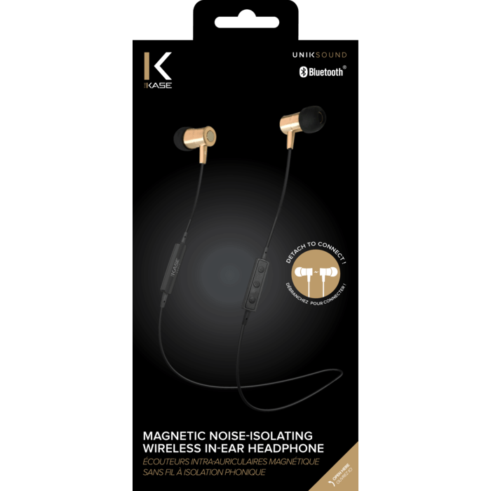 BASN Écouteurs intra-auriculaires à double pilote avec câble MMCX amovible (avec micro, bleu