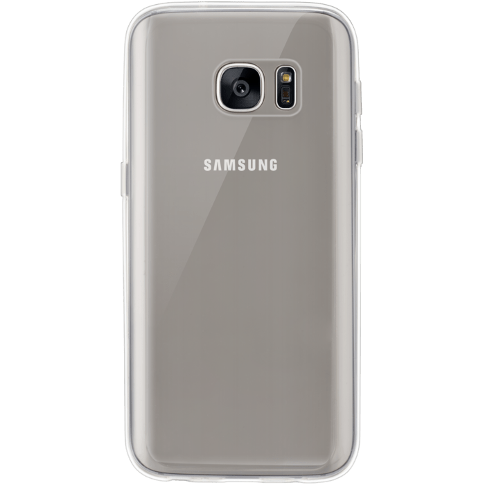 Coque silicone pour Samsung Galaxy S7 Edge, Transparent