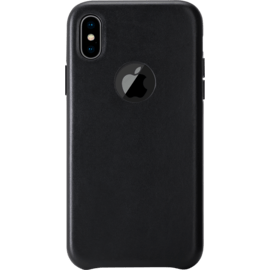 Case Handcrafted Genuine Leather Case for Apple iPhone X, Black