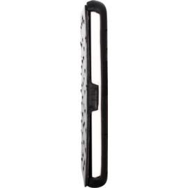 Book Type Flip case pour Apple Iphone 5C, Façon croco Noir