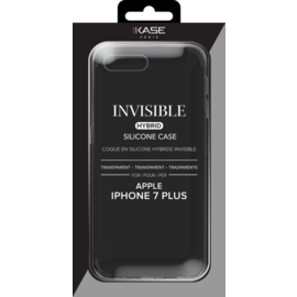 Coque hybride invisible pour Apple iPhone 7 Plus/8 Plus, Transparent