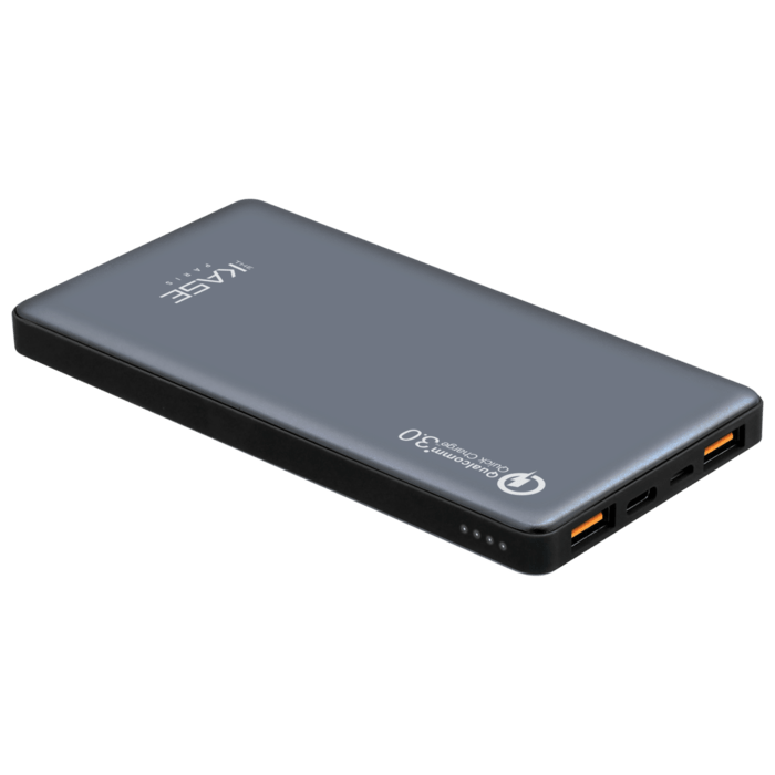 Batterie Externe PowerHouse Ultra Slim GEN 2.0 10 000mAh (37Wh), Gris Sidéral