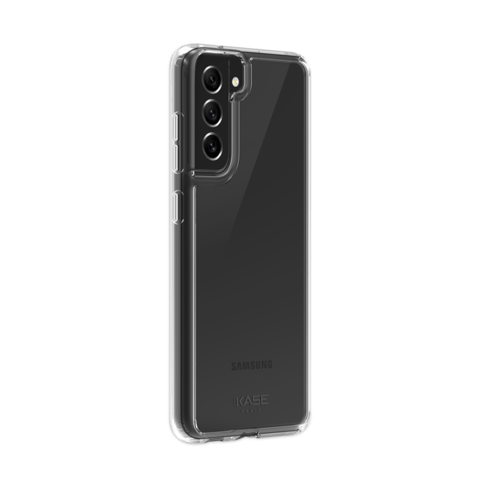 Coque hybride invisible pour Samsung Galaxy S21 FE 5G, Transparent
