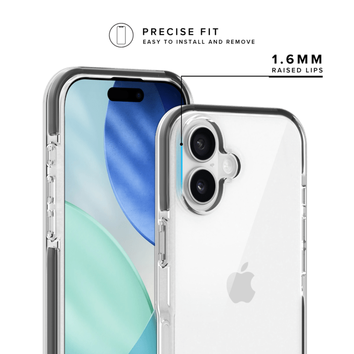 Coque Sport mesh pour 60% de plastique recycl&eacute; Apple iPhone 17, Noir