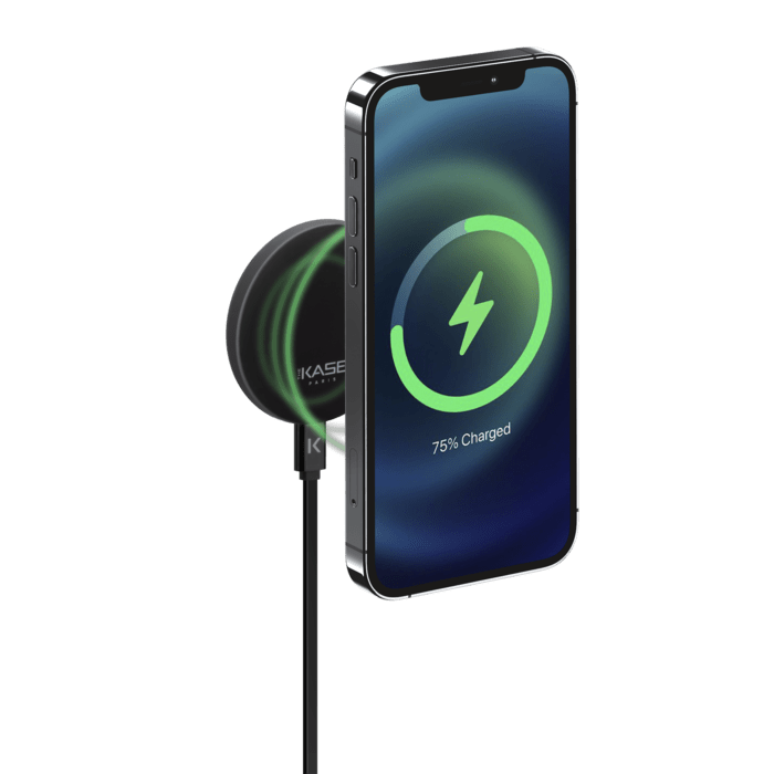 MagSwap 2-in-1 Detachable Wireless Car Charger (15W), Carbon Black