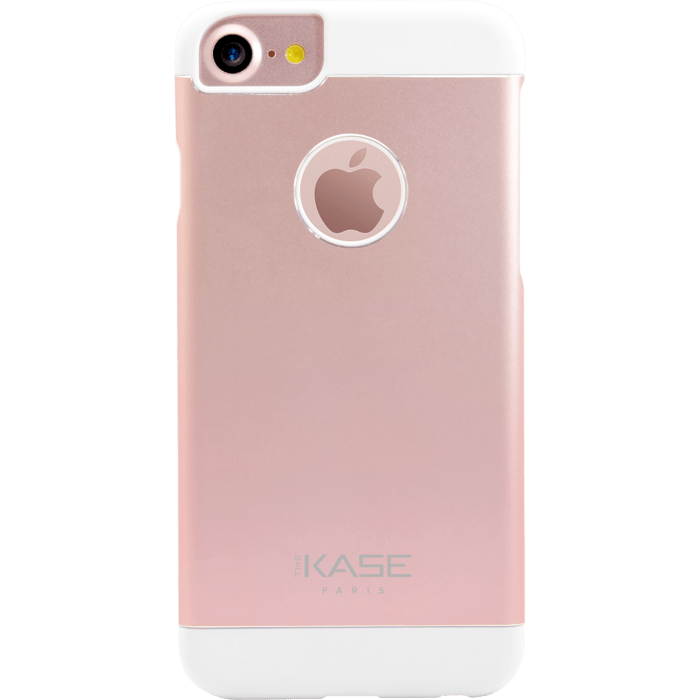 Coque aluminium ultra slim pour Apple iPhone 6/6s/7, Or Rose