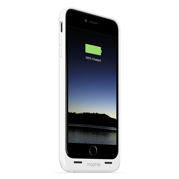 Coque batterie magnetique iPhone 6/6S Plus -   JUICEPACK AIR - White