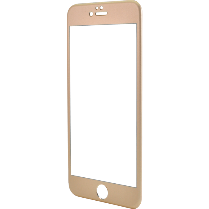 Protection d'&eacute;cran en Alliage de Titane et verre tremp&eacute; pour Apple iPhone 6 Plus/6s Plus, Or