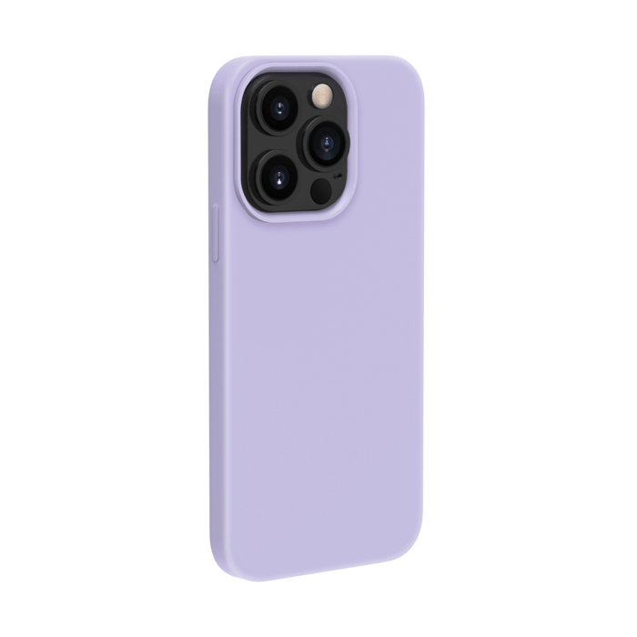 Coque antichoc en gel de silicone doux pour Apple iPhone 13 Pro, Violet Lilas