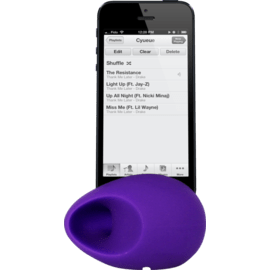 Oeuf Amplificateur de son pour Apple iPhone 5/5s/5C/SE, Violet