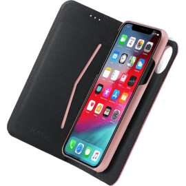 &Eacute;tui et Coque slim magn&eacute;tique 2-en-1 GEN 2.0 pour Apple iPhone XR, Or gold