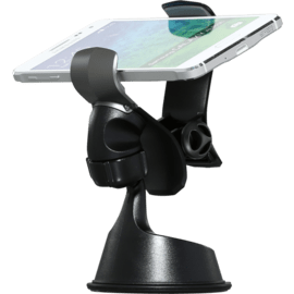 Support de voiture universel pour Smartphone, Noir & Argent