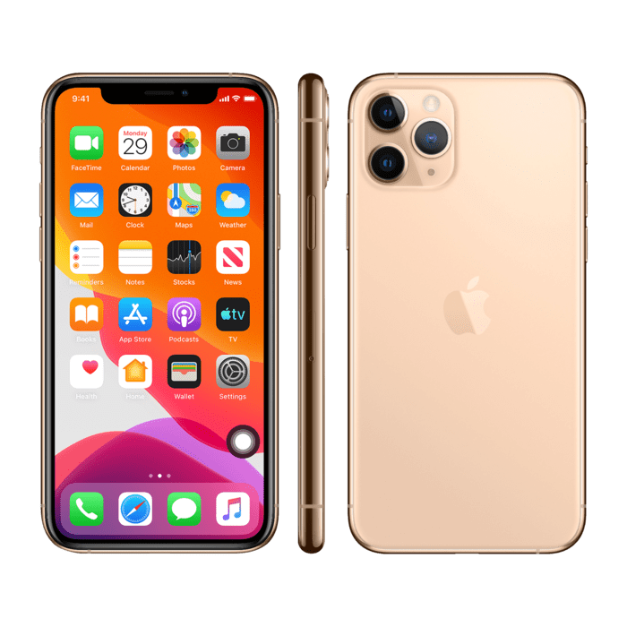 iPhone 11 Pro reconditionn&eacute; 64 Go, Or, SANS FACE ID, d&eacute;bloqu&eacute;
