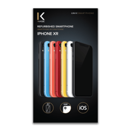 iPhone XR reconditionn&eacute; 128 Go, Corail, d&eacute;bloqu&eacute;