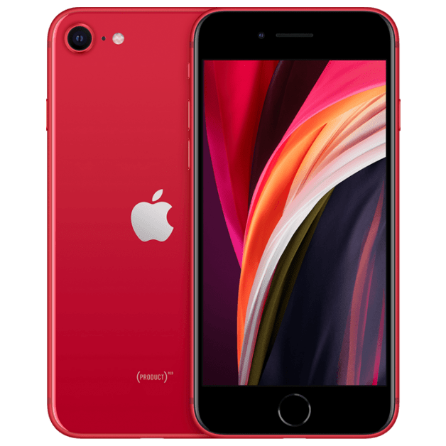 iPhone SE 2020 reconditionné 128 Go, Rouge, débloqué