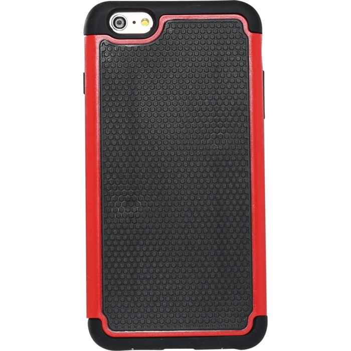 Rugged Coque Anti-choc pour Apple iPhone 6 Plus/6s Plus, Rouge
