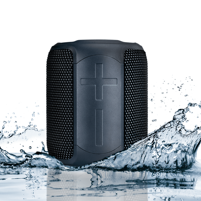 Enceinte &eacute;tanche portable Bluetooth Sonik Surge Lite (IPX7), Bleu cr&eacute;puscule