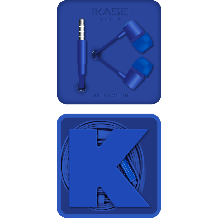 K In-ear Headphones, Cobalt Blue