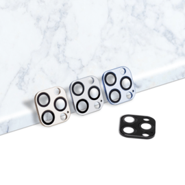 Protection en alliage métallique des objectifs photo pour Apple iPhone 13 Pro/13 Pro Max, Noir Onyx