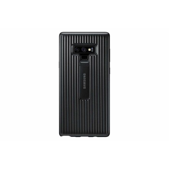 Coque renforc&eacute;e avec fonction Stand Noir Note 10+