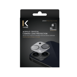 Protecteur d'objectif d'appareil photo en cristal acrylique pour Apple iPhone14/14 Plus , transparent