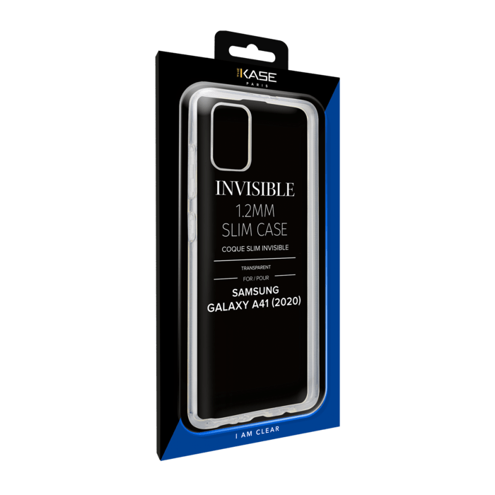 Coque Slim Invisible pour Samsung Galaxy A41 2020 1.2mm, Transparent